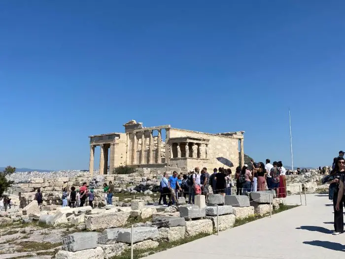 Beliebter Touri-Hotspot in Athen: Die Akropolis (Griechenland Zeitung / Gina Seidensticker).