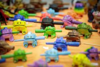 Allerhand zu Schauen, Stöbern und Shoppen auf dem "Meet Market" (Foto © Eurokinissi)