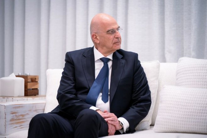 Unser Archivfoto (© Eurokinissi) zeigt den griechischen Verteidigungsminister Nikos Dendias.