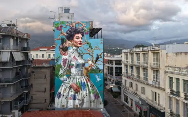 „Kalamata“: Das beste Graffiti weltweit im November (Foto: https://streetartcities.com)