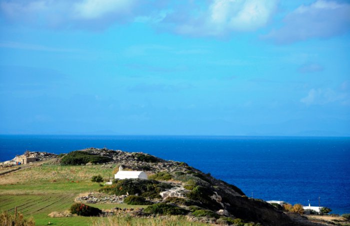 Unser Foto (© Griechenland Zeitung / Jan Hübel) wurde auf der Kykladen-Insel Naxos aufgenommen. 