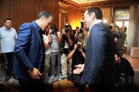Oppositionspolitiker sondieren bei Ministerpräsident Tsipras 