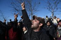 Spannungen zwischen Polizei und Migranten an Griechenlands Nordgrenze 