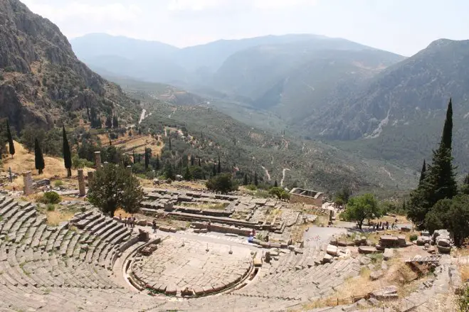 Unser Archivfoto (© Griechenland Zeitung / Madlien Wienberg) entstand in Delphi. 