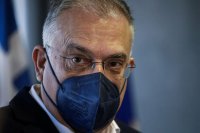 Unser Archivfoto (© Eurokinissi) zeigt Bürgerschutzminister Takis Theodorikakos.