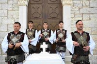 Unser Archivfoto (© Eurokinissi) entstand am 9. April 2023 anlässlich des Gedenkens zum 197. Jahrestag des sogenannten Ausbruchs aus Messolongi.