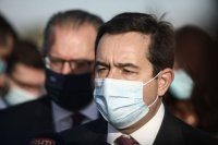 Unser Archivfoto (© Eurokinissi) zeigt Migrationsminister Notis Mitarakis.