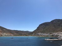 Das Foto (© GZ / Leonie Meyer) zeigt den Hafen der "Beautiful Island“ Sifnos.