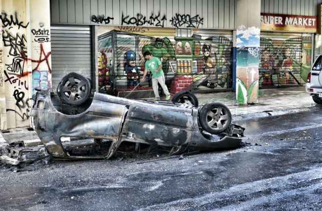 Straßenschlachten in Griechenland anlässlich des Todestages eines Schülers <sup class="gz-article-featured" title="Tagesthema">TT</sup>