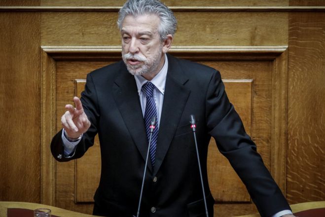 Unser Archivfoto (© Eurokinissi) zeigt Justizminister Stavros Kontonis im Parlament.