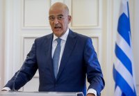 Foto (© Eurokinissi): Außenminister Nikos Dendias will afghanische Bürger, die im Dienste Griechenlands standen, aus Kabul nach Athen holen. 