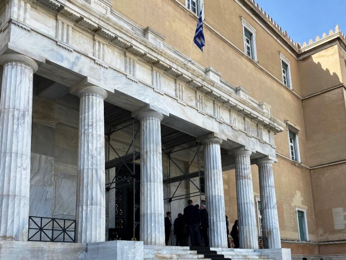Das griechische Parlament in Athen (Griechenland Zeitung / Gina Seidensticker).