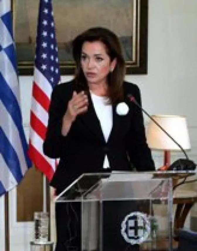 Außenministerin Bakojanni zu Besuch in den USA