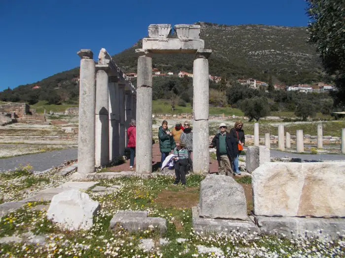 Das Asklepiosheiligtum in Messene. Foto (GZspi)