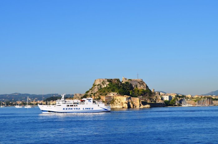 Foto (© Griechenland Zeitung / Jan Hübel): Kerkyra