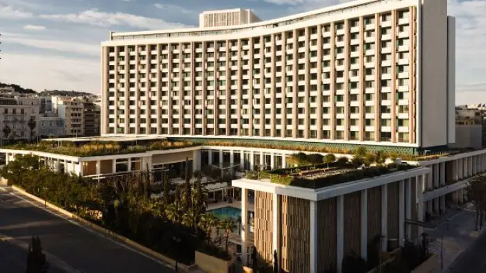 Eines der größten Athener Hotels (Foto: www.hilton.com)