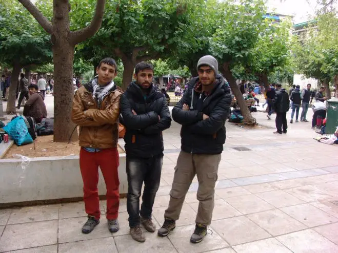 Akute Flüchtlingssituation in Athen