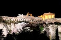 Der Klassiker: Akropolis bei Nacht