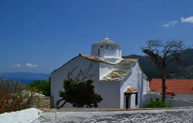 Foto (© Griechenland Zeitung / Elisa Hübel): Skopelos