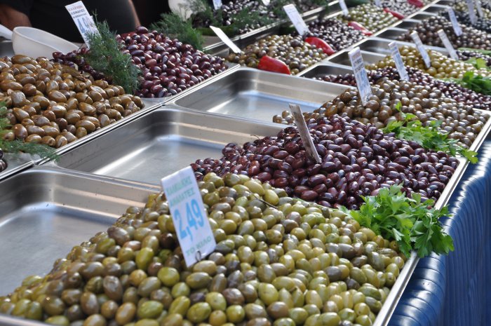 Foto (© Griechenland Zeitung / Rebecca Hürter): Köstliche Oliven