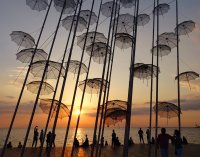 Thessaloniki:  Schirme / Umbrellas