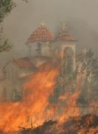 Brandfronten gehen nur langsam zurück 