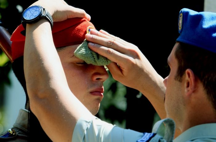 Erste Hitzewelle des Jahres am Wochenende in Griechenland