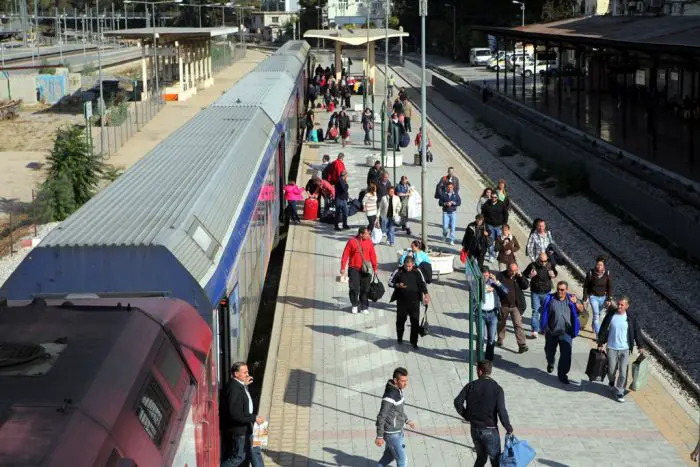 Streik bei der griechischen Bahn kurz vor der Privatisierung