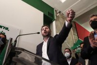 Unser Archivfoto (© Eurokinissi) zeigt Nikos Androulakis, den Vorsitzenden der sozialdemokratisch geprägten Bewegung der Veränderung (KinAL).