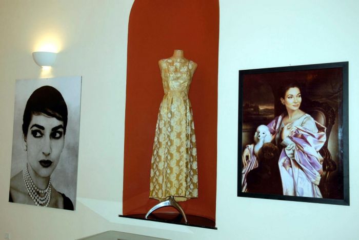 Unser Archivfoto (© Eurokinissi) entstand im Mai 2007 anlässlich einer Ausstellung über Maria Kallas im italienischen Kulturzentrum in Athen.