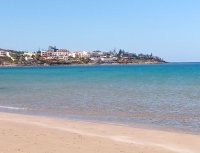 Foto (© Griechenland Journal / Ulrike Engel): Strand Stalis auf Kreta