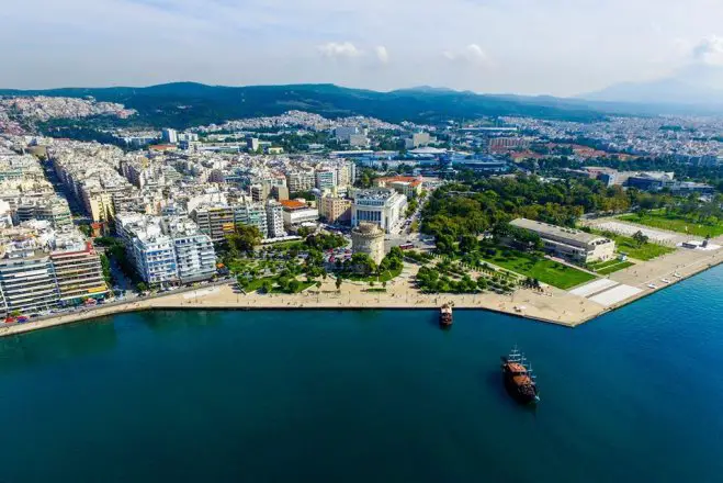 Foto (© gtp): Thessaloniki von oben.