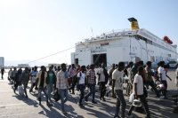 Unser Foto (© Eurokinissi) entstand im Juli 2025 in Heraklion auf Kreta.