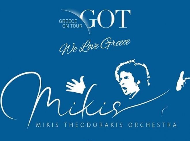 Mikis Theodorakis Orchester auf Tour