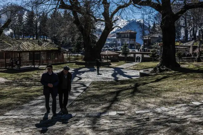 Der Ort Metsovo, auf unserem Archivfoto (© Eurokinissi).