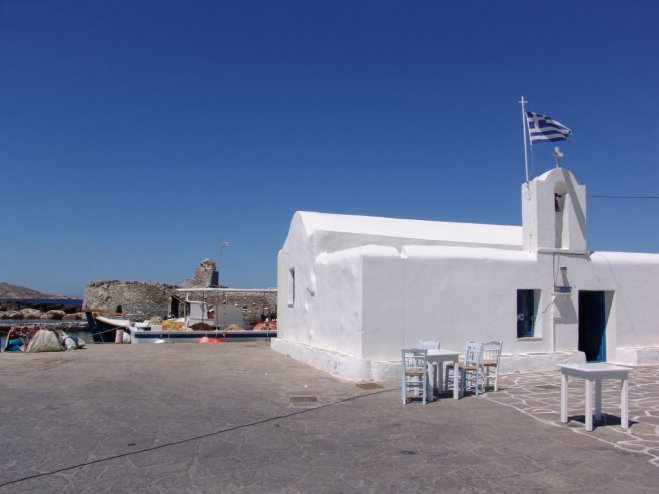 Unser Foto (© Griechenland Zeitung / Jan Hübel) wurde auf der Insel Paros aufgenommen.