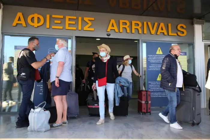 Unser Archivfoto (© Eurokinissi) entstand auf dem internationalen Flughafen von Heraklion auf Kreta.