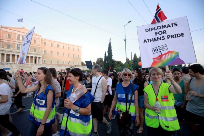 „Athens Pride 2015“: Die Hauptstadt im Zeichen des Regenbogens