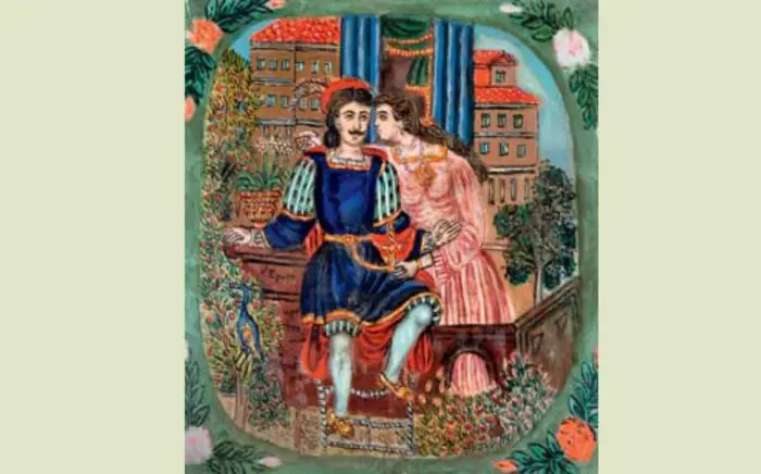 „Erotokritos und Arethousa“ von Theofilos