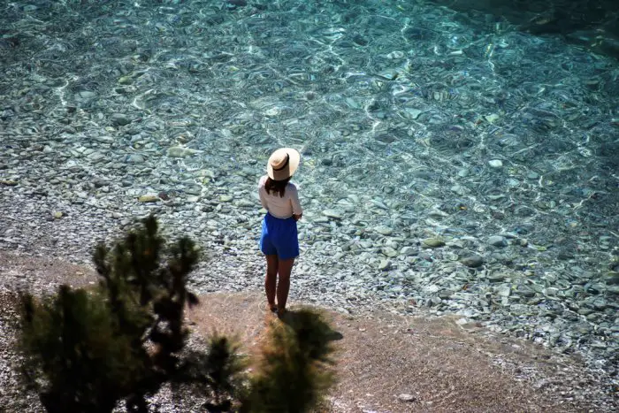 Foto (© Eurokinissi): Arvanitias-Strand, Nafplion