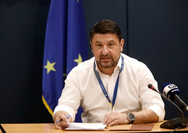 Unser Foto (© Eurokinissi) zeigt den Staatssekretär für Krisenmanagement Nikos Chardalias. 