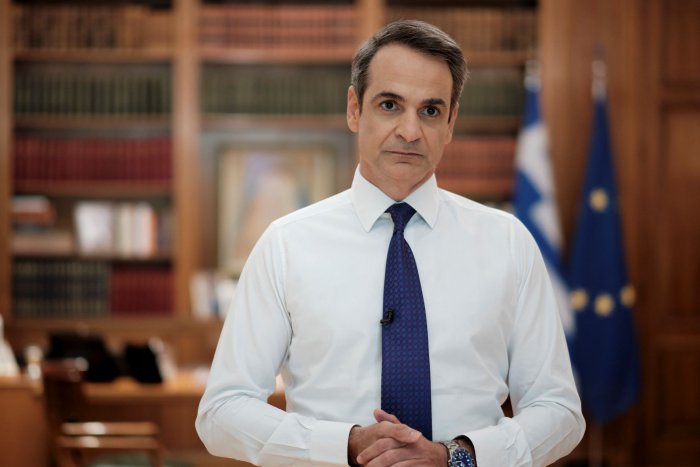 Unser Foto (© Pressebüro des Premierministers / Dimitris Papamitsos) zeigt Regierungschef Kyriakos Mitsotakis.