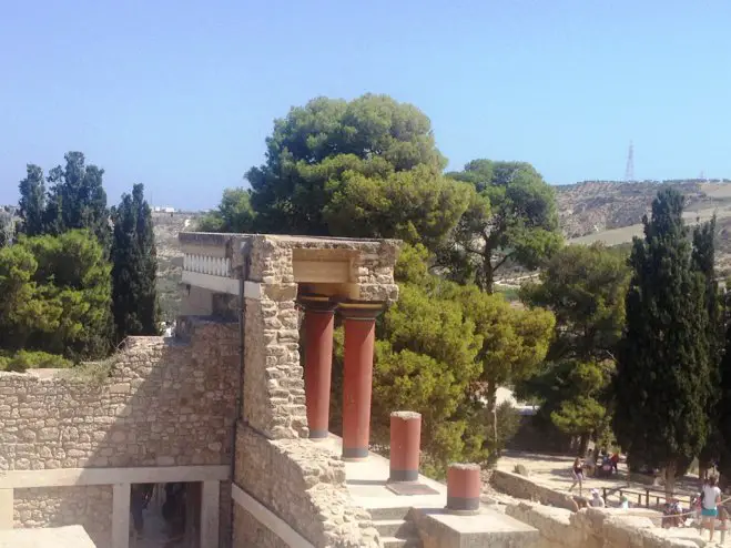 Foto (© GZ-Archiv): Palast von Knossos