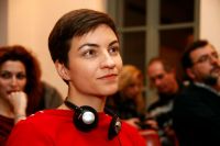 Grünen-Politikerin Ska Keller zu Besuch in Athen