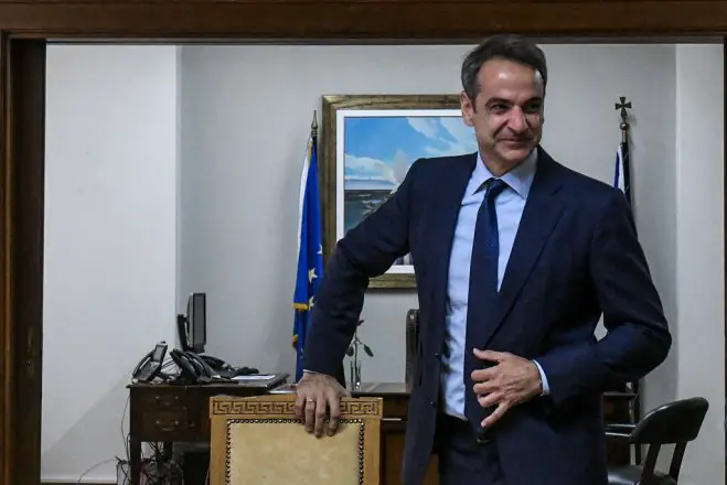 Unser Archivfoto (© Eurokinissi) zeigt Ministerpräsident Kyriakos Mitsotakis.