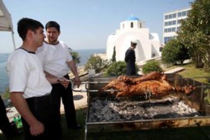 Die Griechen feiern ihr orthodoxes Osterfest