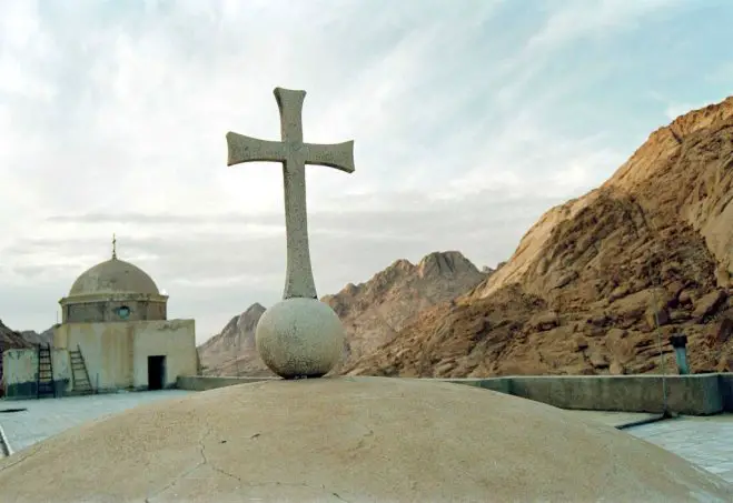 Unser Archivfoto (© Eurokinissi) zeigt einen Teil des Katharinenklosters im ägyptischen Sinai.