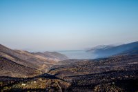 Unser Foto (© Eurokinissi) entstand nach dem Waldbrand in Westattika.