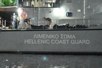 Unser Archivfoto (© Eurokinissi) entstand nach der Havarie vor Pylos.