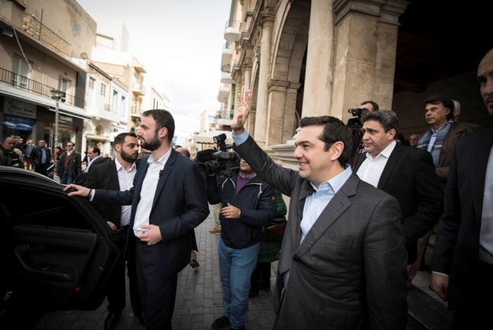 Tsipras auf Kreta: „Dampfmaschine des produktiven Wiederaufbaus“